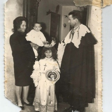 Familia Bravo Martín con Angelito