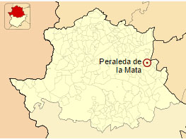 Situación de Peraleda dentro de la provincia de Cáceres